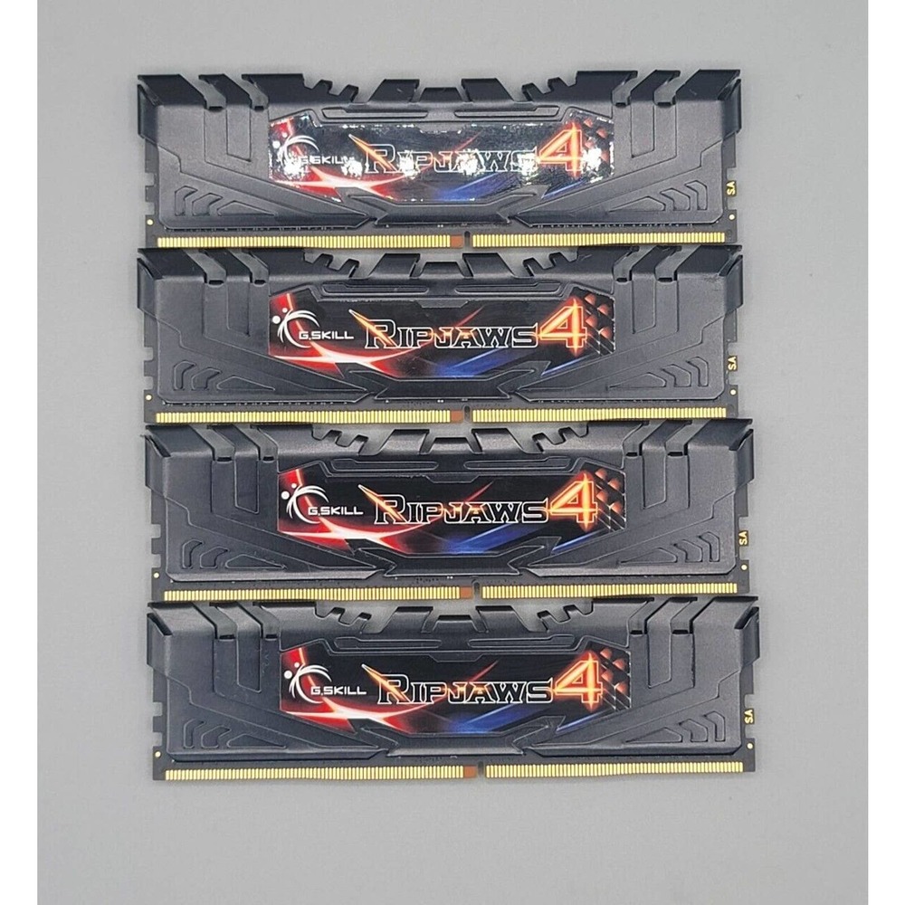 G.SKILL Ripjaws 4 Series 16GB (4x4GB) DDR4 3000 (PC4 24000) F4-3000C15Q-16GRK